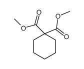 dimethyl cyclohexane-1,1-dicarboxylate结构式