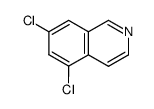 5,7-Dichloro-isoquinoline结构式