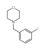 4-[(3-iodophenyl)methyl]morpholine Structure