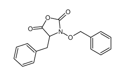 4-benzyl-3-phenylmethoxy-1,3-oxazolidine-2,5-dione Structure