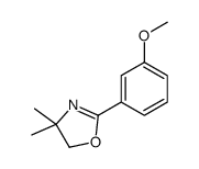4,5-DIHYDRO-2-(3-METHOXYPHENYL)-4,4-DIMETHYLOXAZOLE picture