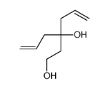 3-prop-2-enylhex-5-ene-1,3-diol Structure