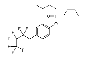 Dibutylphosphinic acid p-(2,2,3,3,4,4,4-heptafluorobutyl)phenyl ester picture