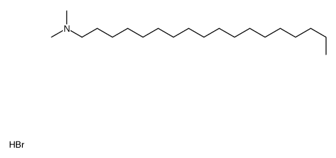 N,N-dimethyloctadecan-1-amine,hydrobromide结构式