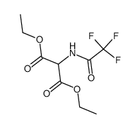 DIETHYL 2-(2,2,2-TRIFLUOROACETAMIDO)MALONATE结构式