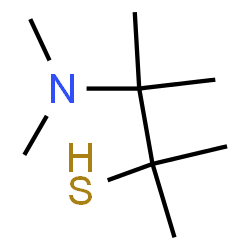 2-Butanethiol,3-(dimethylamino)-2,3-dimethyl-(9CI) structure