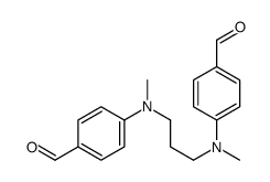 4-[3-(4-formyl-N-methylanilino)propyl-methylamino]benzaldehyde结构式