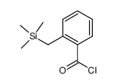 o-[(trimethylsilyl)methyl]benzoyl chloride Structure