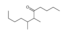 6,7-dimethylundecan-5-one Structure