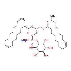 1,2-二油酰基-sn-甘油基-3-磷酸-(1'-Myo-肌醇)(铵盐)图片