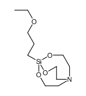 5-(3-ethoxypropyl)-4,6,11-trioxa-1-aza-5-silabicyclo[3.3.3]undecane Structure