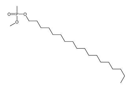 1-[methoxy(methyl)phosphoryl]oxyoctadecane Structure