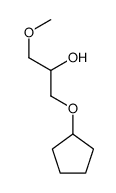 1-cyclopentyloxy-3-methoxypropan-2-ol结构式