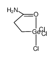 3-(trichlorogermyl)propanoylamide Structure