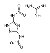 guanidine,N-(3-nitramido-1H-1,2,4-triazol-5-yl)nitramide Structure