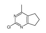 2-Chloro-4-methyl-6,7-dihydro-5H-cyclopenta[b]pyridine Structure