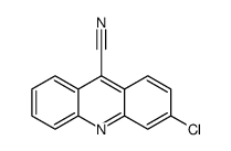3-Chloro-9-acridinecarbonitrile结构式
