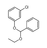 1-chloro-3-[ethoxy(phenyl)methoxy]benzene结构式