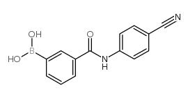 3-(4-氰基苯基)甲酰氨苯基硼酸图片