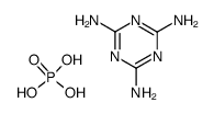 tri[1,3,5-triazine-2,4,6-triamine] diphosphate structure