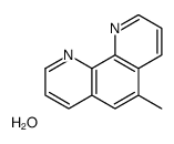 5-methyl-1,10-phenanthroline,hydrate Structure