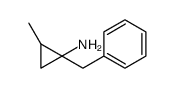 2-甲基-1-(苯基甲基)-环丙胺结构式