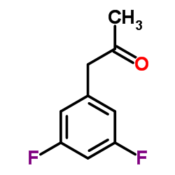 1-(3,5-二氟苯基)丙-2-酮结构式