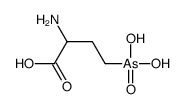2-amino-4-arsonobutanoic acid结构式