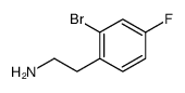 2-(2-Bromo-4-fluorophenyl)ethan-1-amine structure