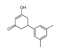 5-(3,5-dimethylphenyl)-3-hydroxycyclohex-2-en-1-one结构式