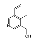 (5-ethenyl-4-methylpyridin-3-yl)methanol Structure