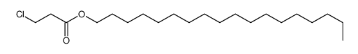 octadecyl 3-chloropropanoate结构式