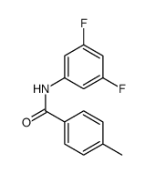 N-(3,5-Difluorophenyl)-4-Methylbenzamide structure