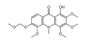 6-O-methoxymethylglyfoline结构式