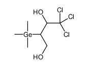 4,4,4-trichloro-2-trimethylgermylbutane-1,3-diol Structure