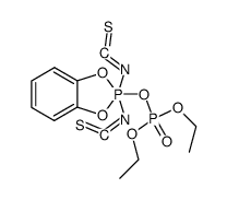 2,2-diisothiocyanato-25-benzo[d][1,3,2]dioxaphosphol-2-yl diethyl phosphate结构式