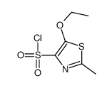 5-ethoxy-2-methyl-1,3-thiazole-4-sulfonyl chloride Structure