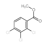 Benzoic acid,2,3,4-trichloro-, methyl ester Structure