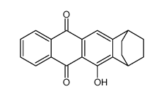 1,4-Ethanonaphthacene-6,11-dione, 1,2,3,4-tetrahydro-5-hydroxy Structure