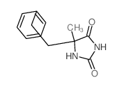 5-methyl-5-phenethyl-imidazolidine-2,4-dione结构式