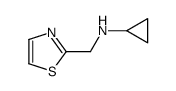 N-(1,3-thiazol-2-ylmethyl)cyclopropanamine Structure