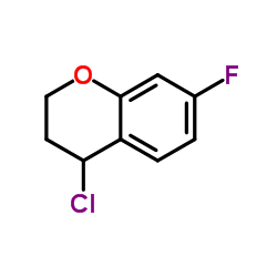 4-Chloro-7-fluorochromane Structure
