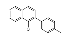 1-chloro-2-(4-methylphenyl)naphthalene Structure