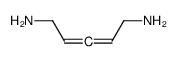penta-2,3-diene-1,5-diamine结构式