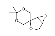 2,2-dimethylspiro[1,3-dioxane-5,2'-3,6-dioxabicyclo[3.1.0]hexane] Structure