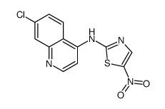 N-(7-chloroquinolin-4-yl)-5-nitro-1,3-thiazol-2-amine Structure