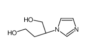 (2R)-2-imidazol-1-ylbutane-1,4-diol结构式