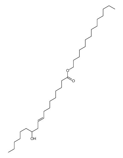 tetradecyl (R)-12-hydroxyoleate Structure