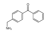 [4-(氨基甲基)苯基]苯甲酮结构式