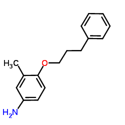 3-Methyl-4-(3-phenylpropoxy)aniline结构式